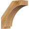 Ekena Millwork 4"W x 12"D x 12"H Imperial Rough Sawn Knee Brace, Western Red Cedar BRC04X12X12IMP00RWR - alternate 1